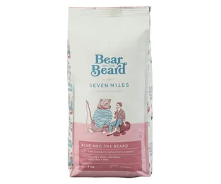 Seven Miles Bear & The Beard blend coffee beans (1kg)