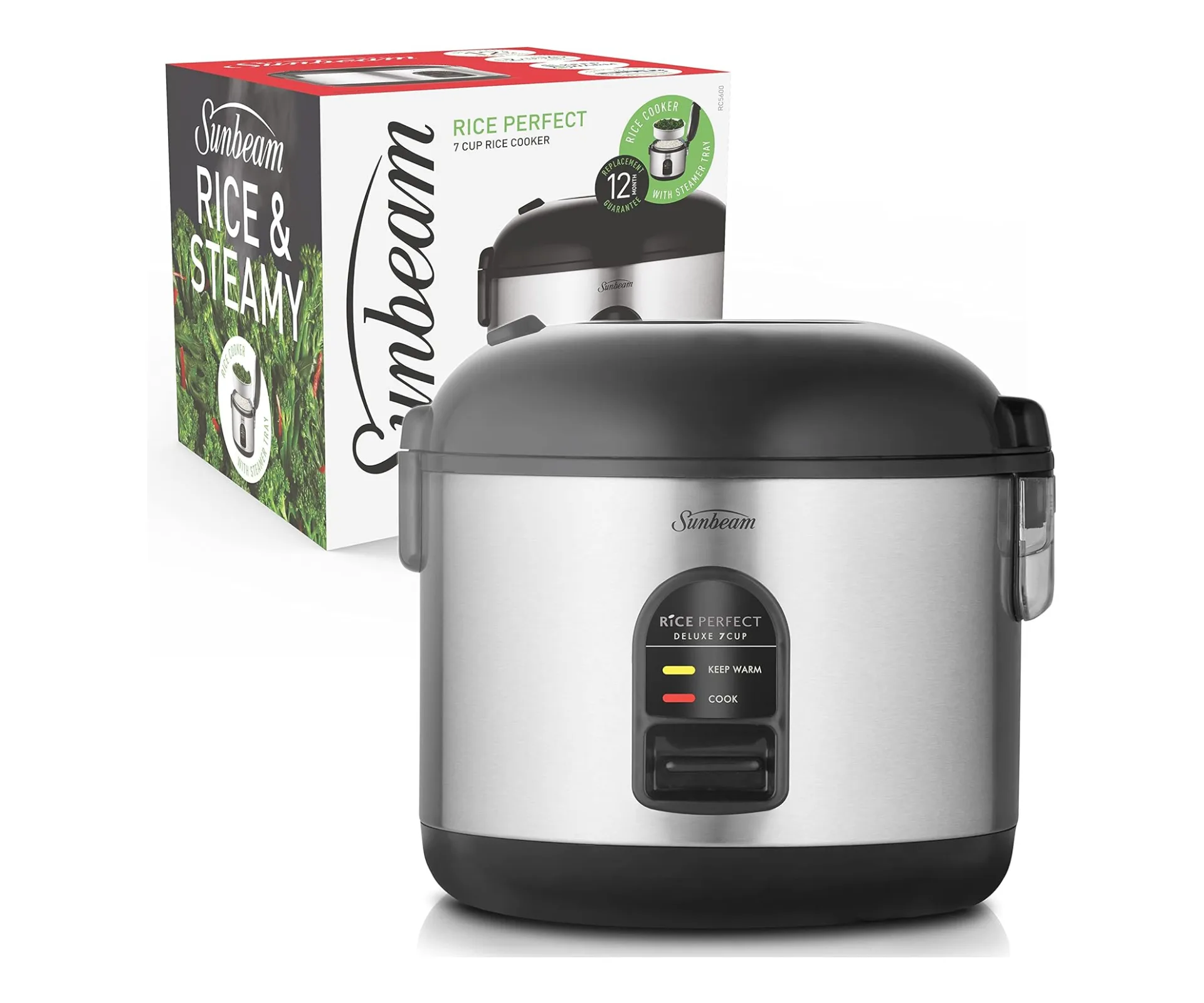 sunbeam rice cooker and steamer