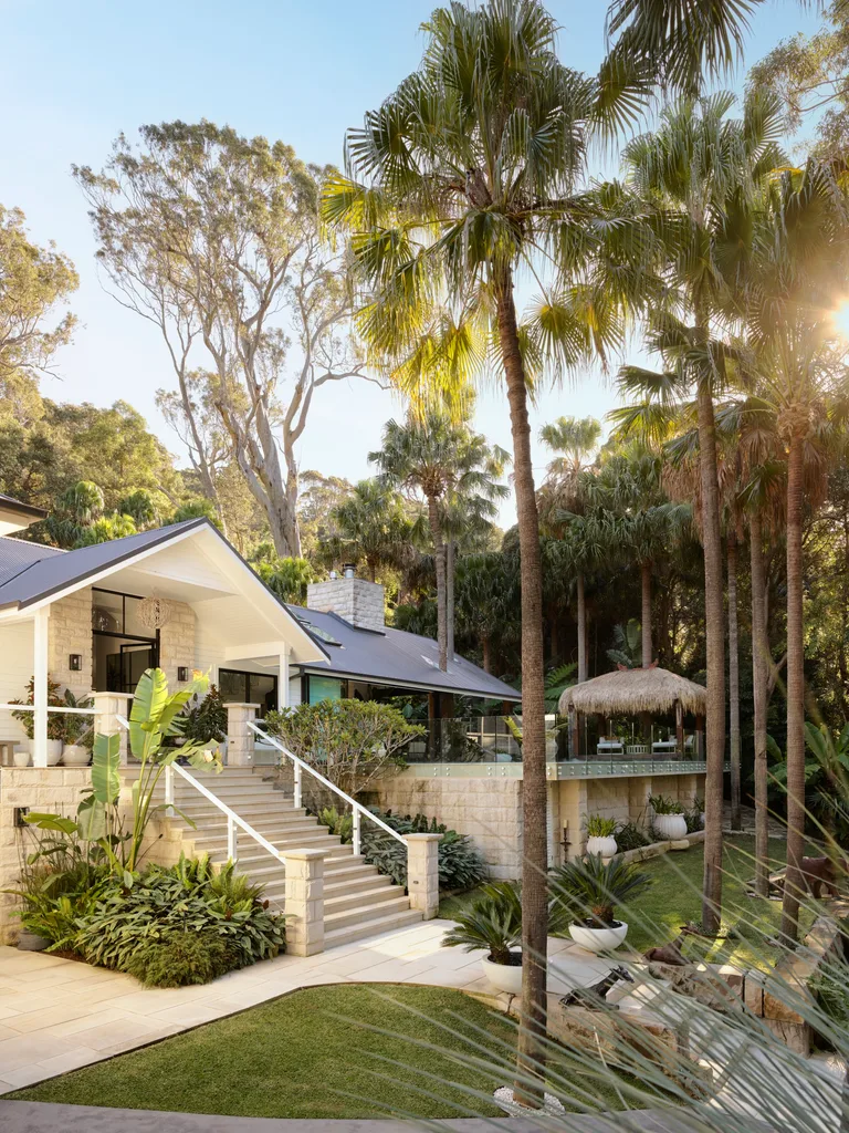 coastal-neutral-family-home-avoca-exterior-palm-trees