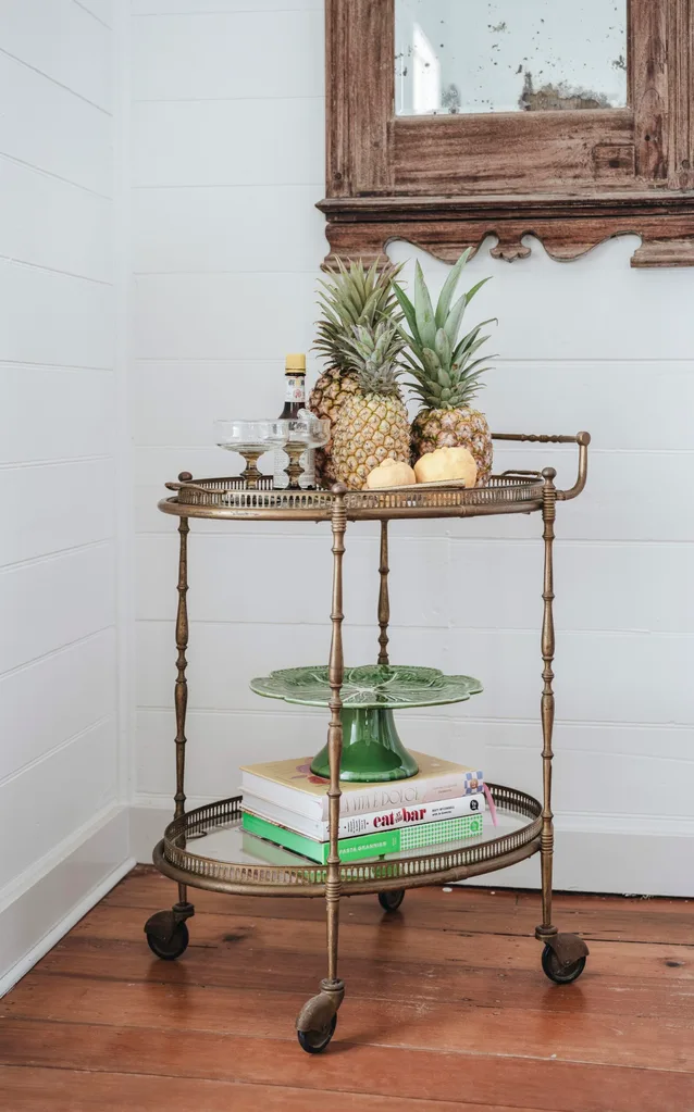 eden-cottage-gladstone-bar-cart-pineapples