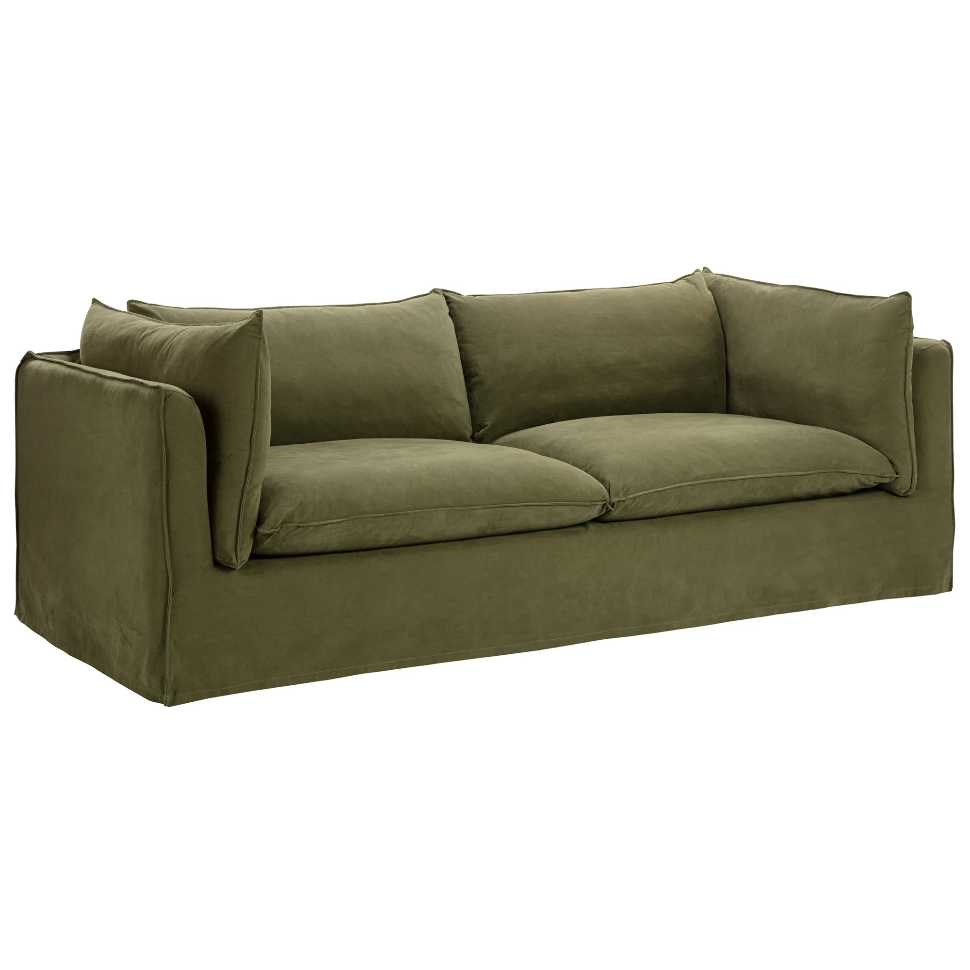 Jude 3 Seater Slipcover Sofa