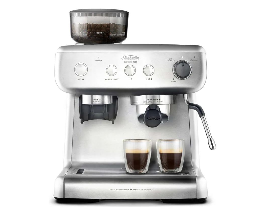 sunbeam barista max coffee machine