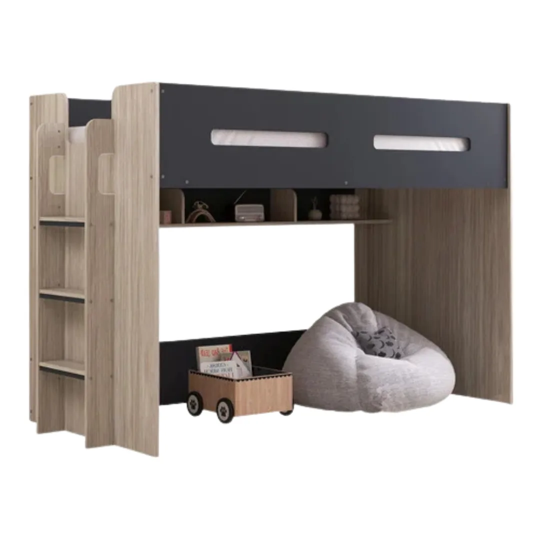 Scandinavian loft bed design 