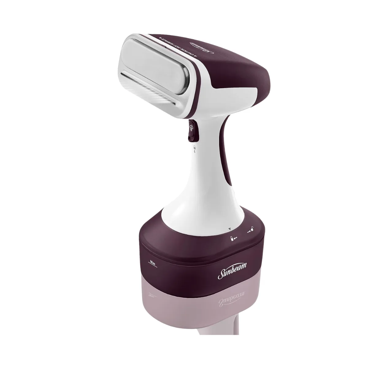 A Sunbeam handheld steamer