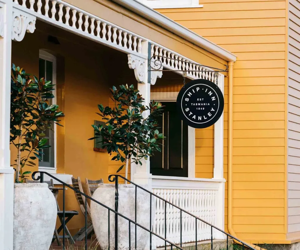 The exterior of The Ship Inn.