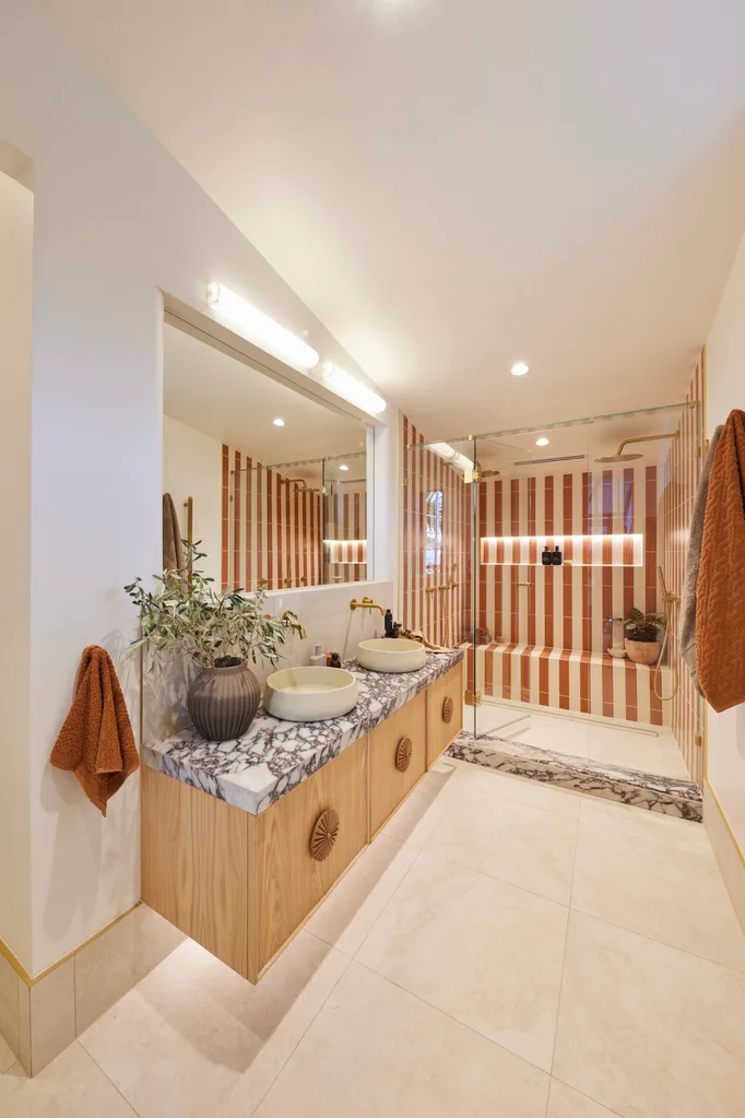 The Block ensuite reveal House 2 Courtney Grant