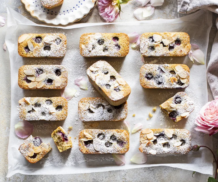 Blueberry Friand Recipe With Earl Grey and Rosewater | Homes To Love