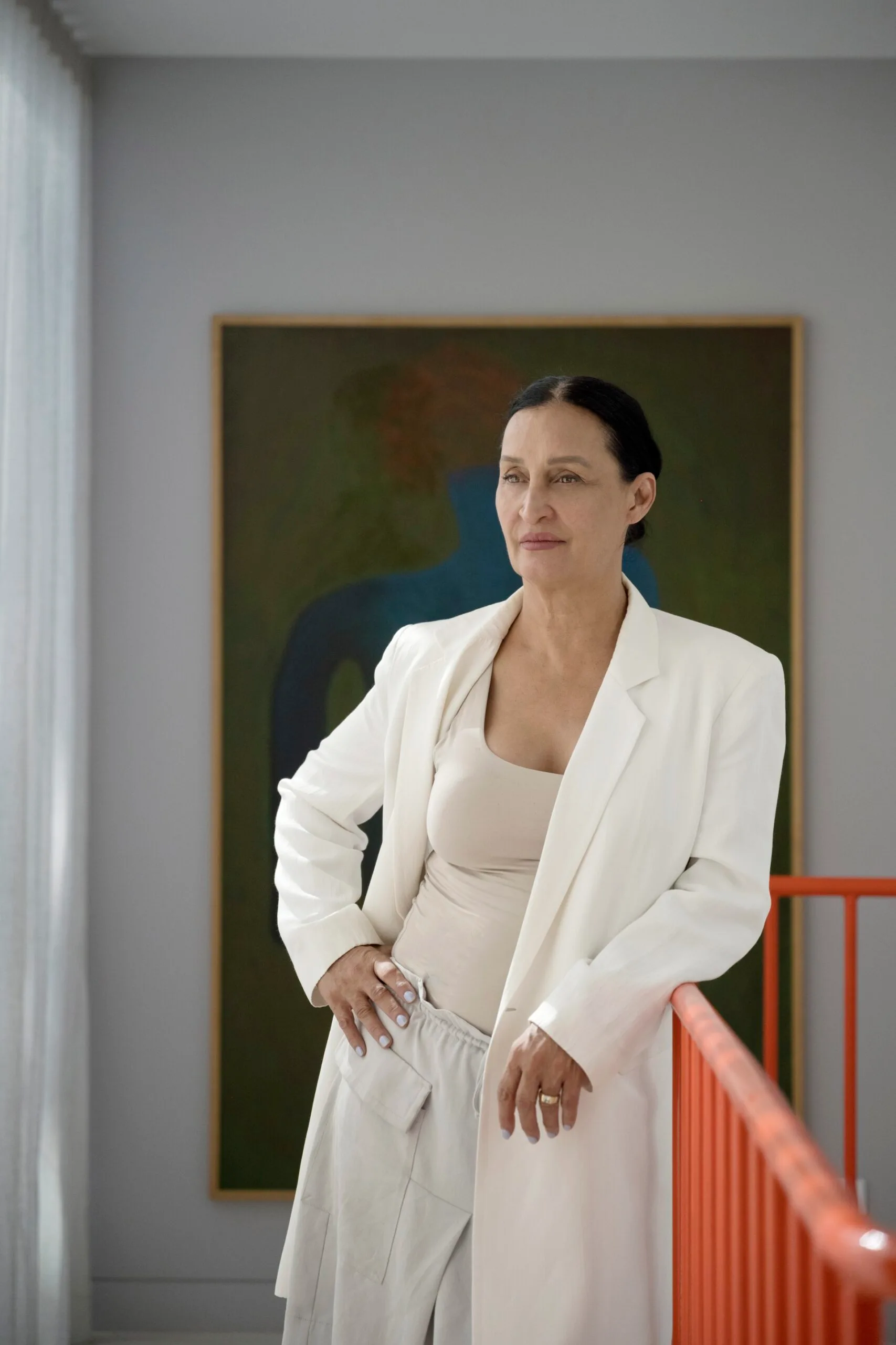 Interior designer Dana Tosolini in her Canberra home