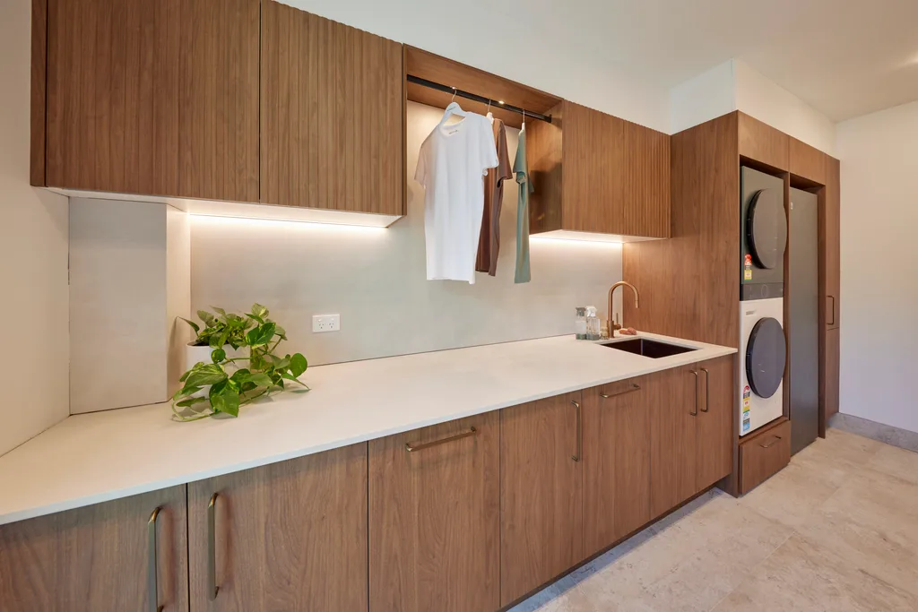 The Block Kristian and Mimi laundry