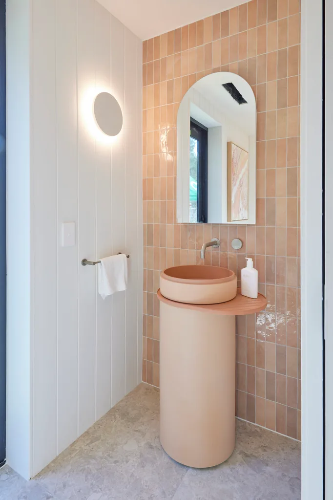 The Block Ricky and Haydn powder room