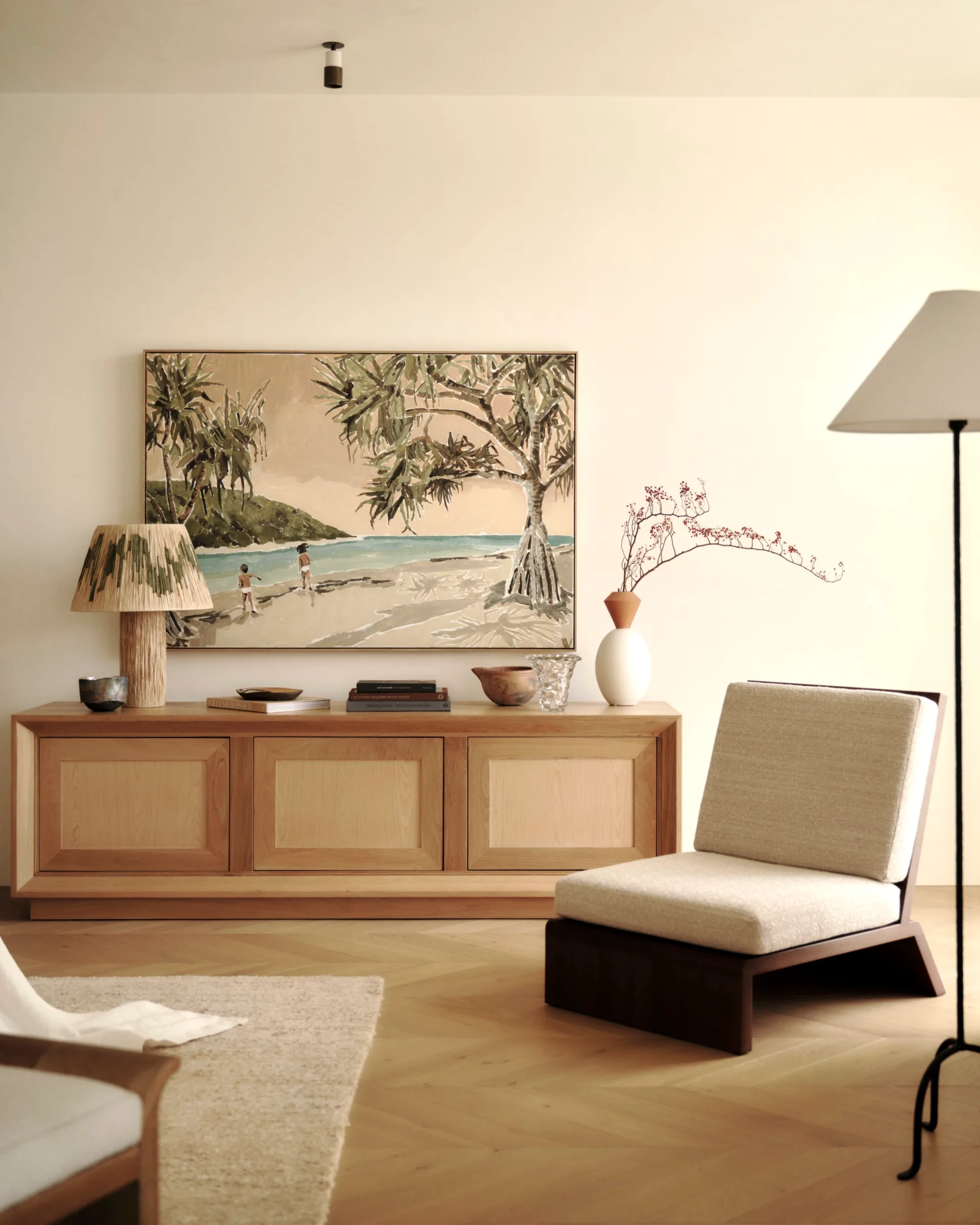 Neutral apartment styling ideas