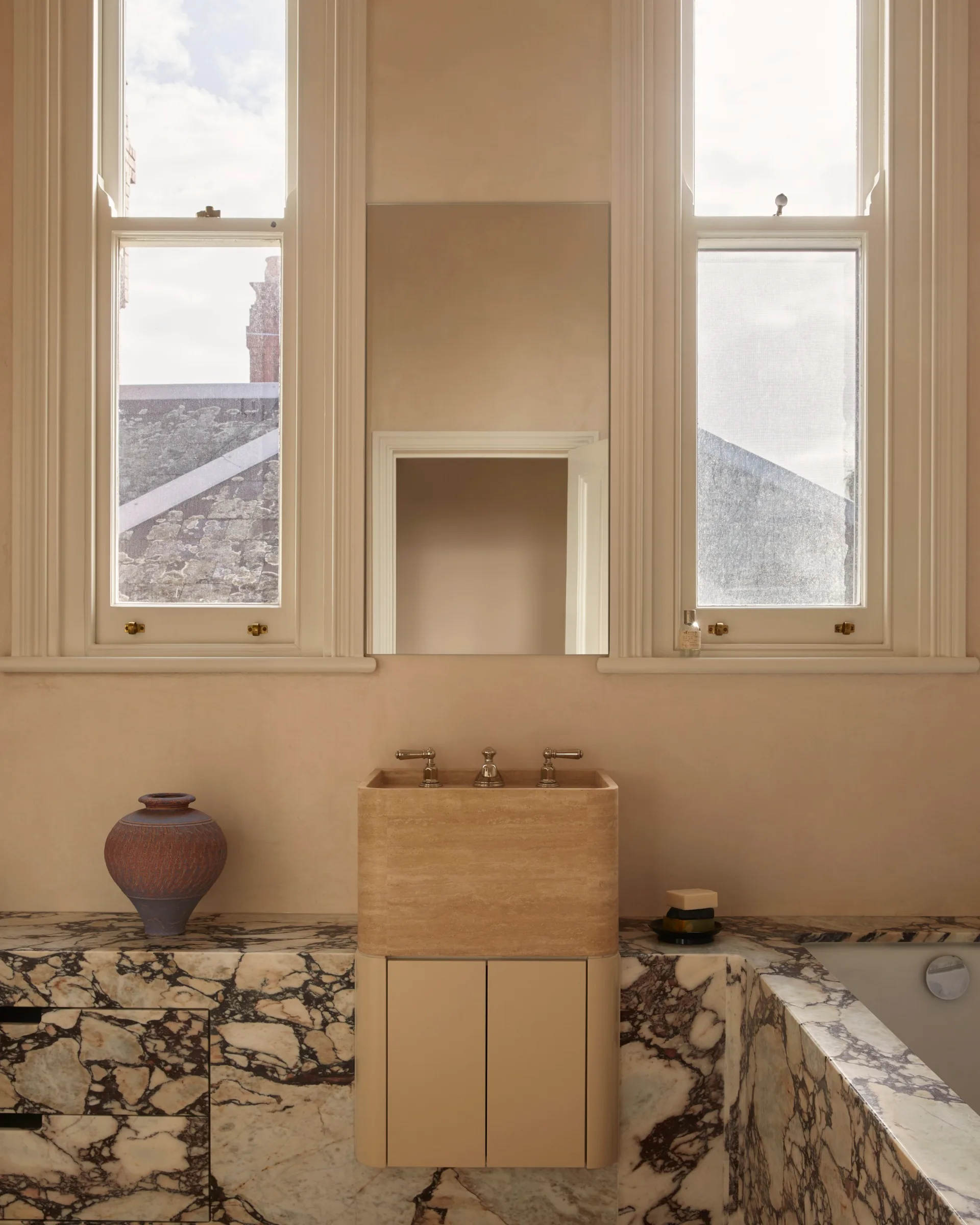 A period home in Victoria with marble