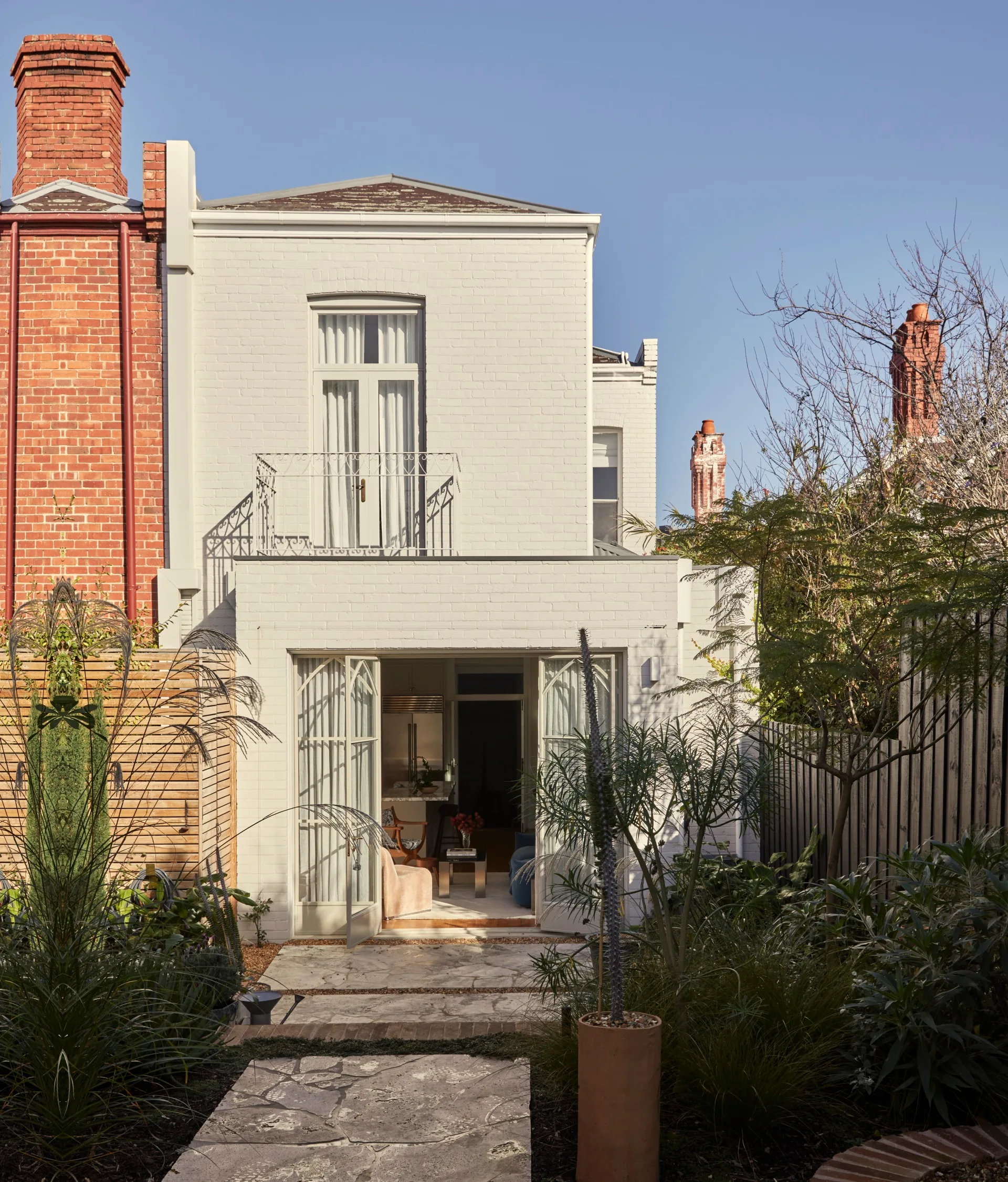 A period home in Victoria with rear facade