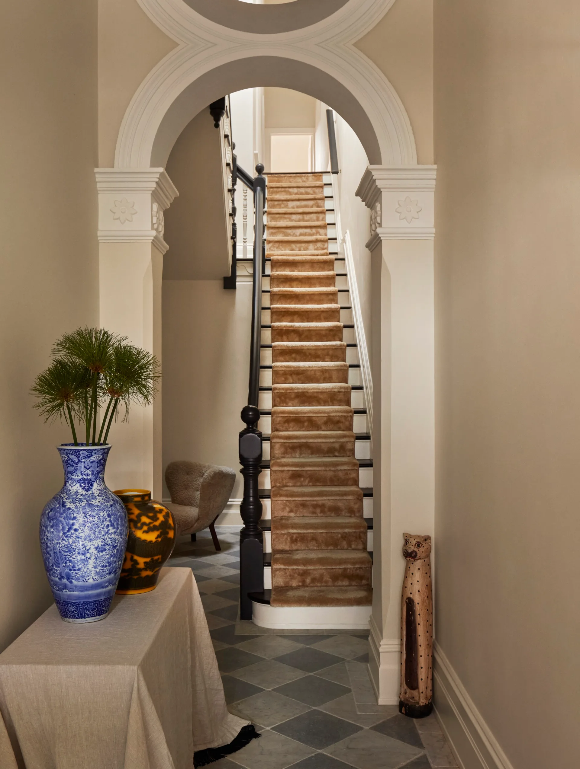 A period home in Victoria with staircase