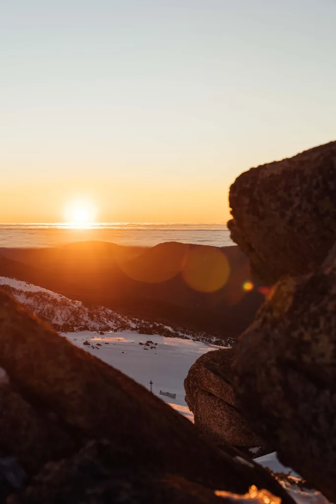 Thredbo sunset