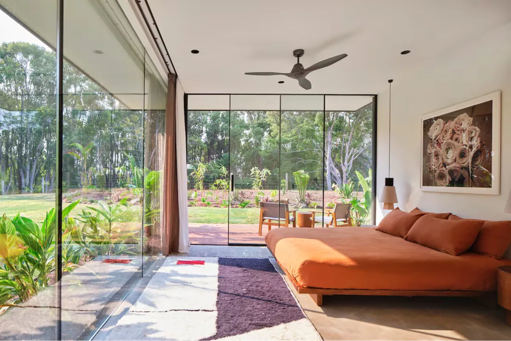 SOMA Byron Bay Airbnb bedroom