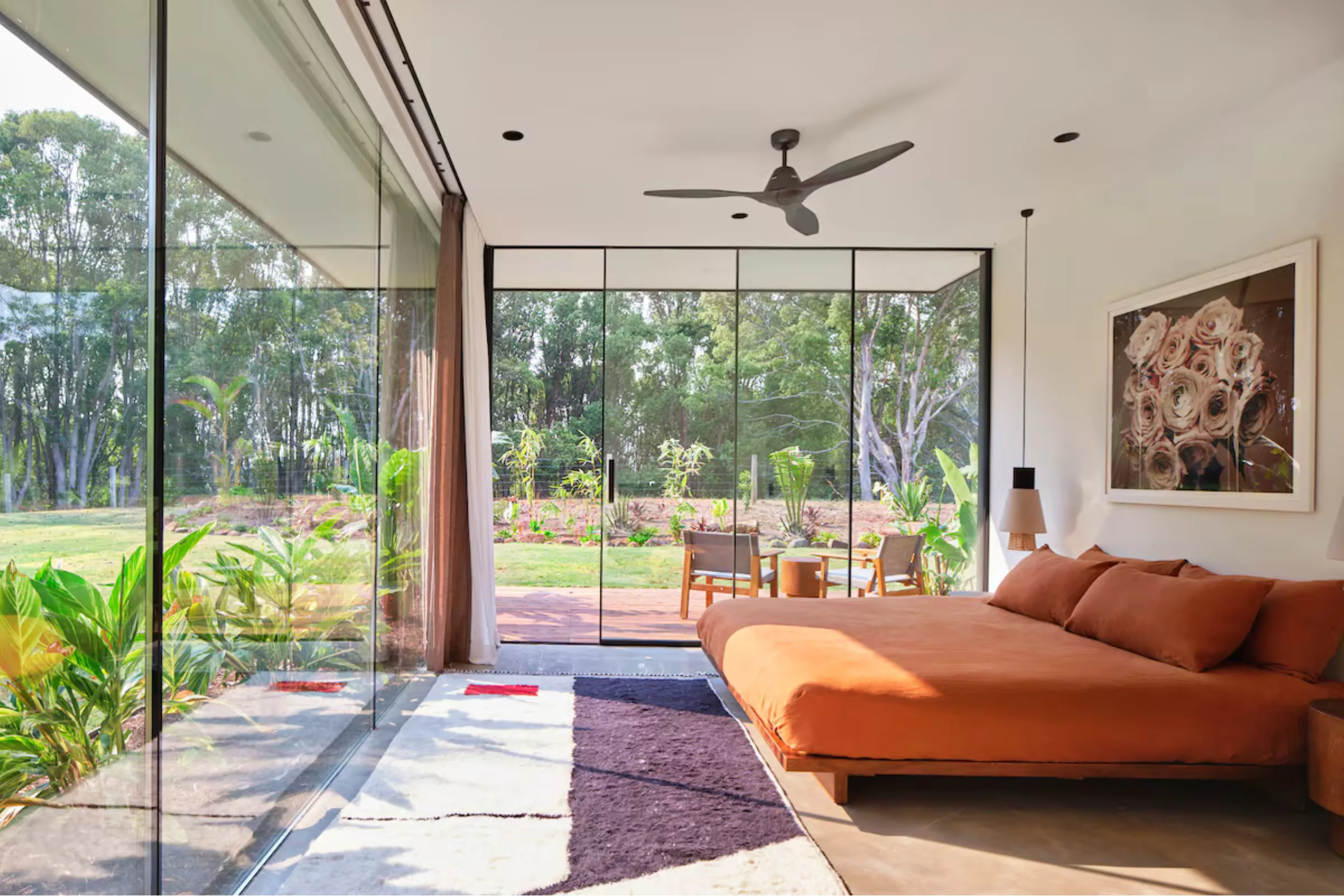 SOMA Byron Bay Airbnb bedroom