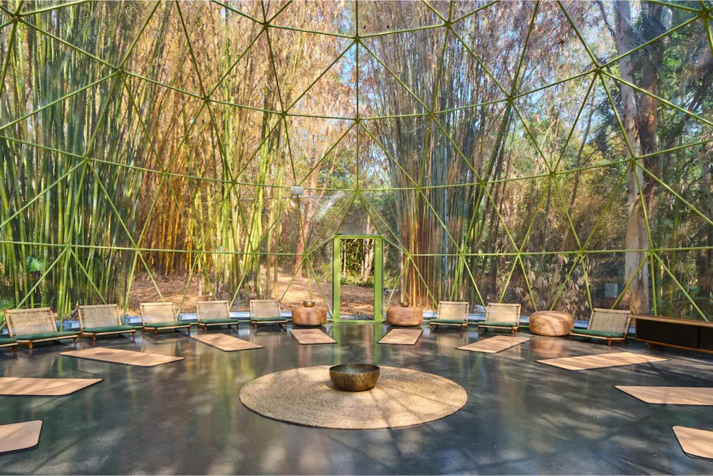 SOMA Byron Bay Airbnb meditation dome