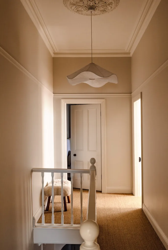 renovated terrace hallway