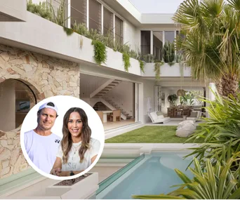 Bec and Lleyton Hewitt's coastal home outdoor