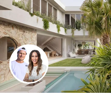 Bec and Lleyton Hewitt's coastal home outdoor