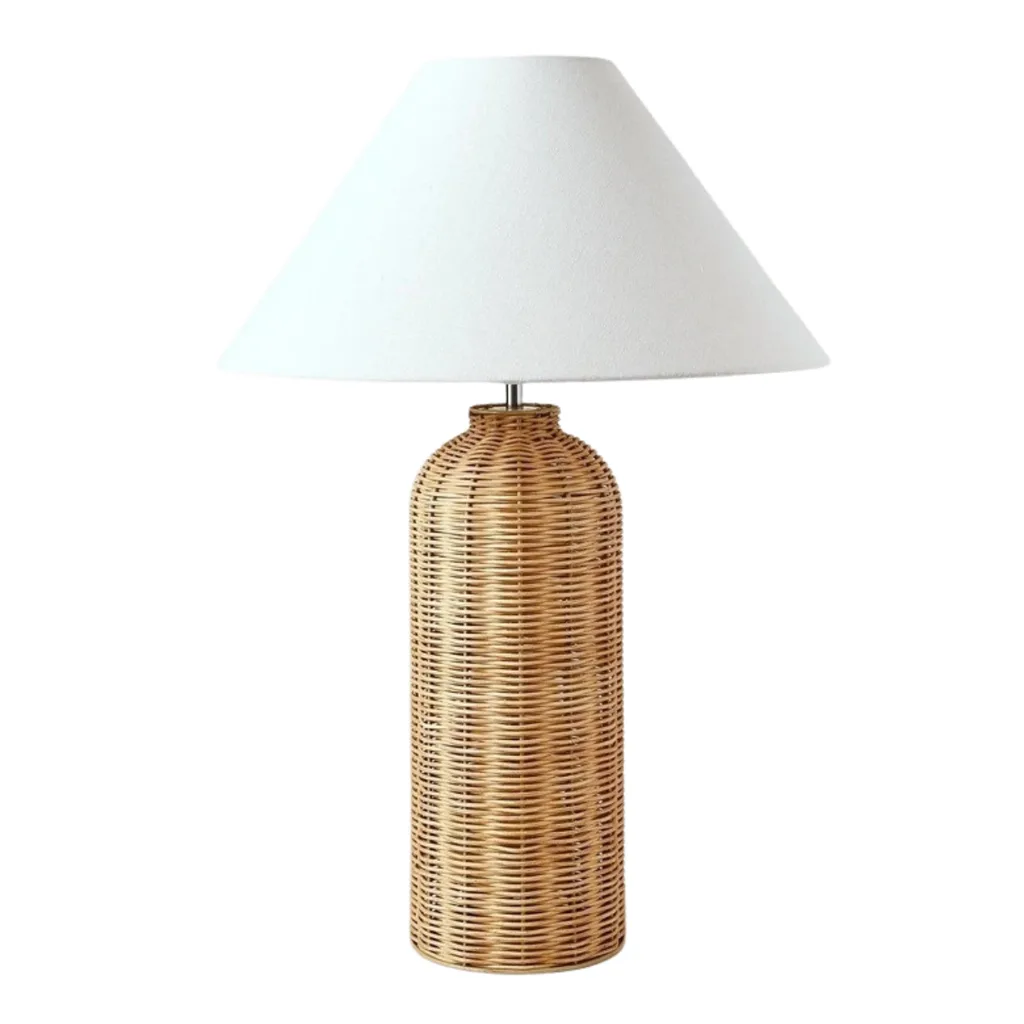 Rattan lamp