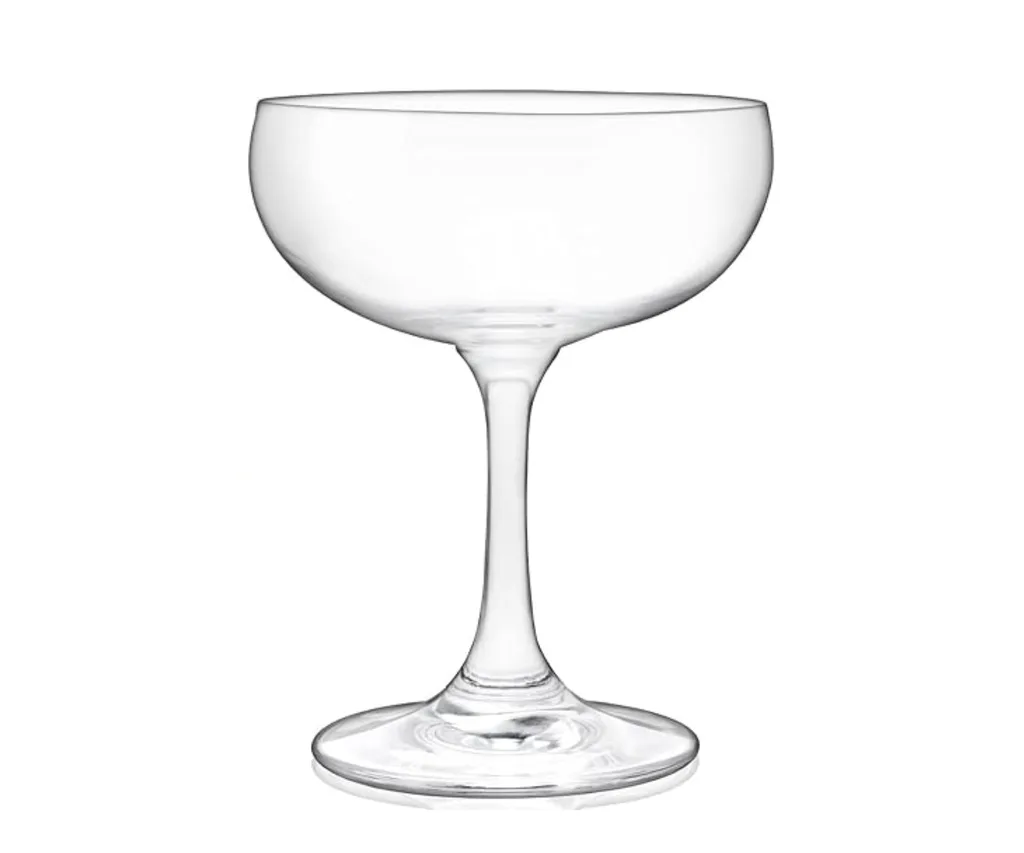 Coupe martini glass