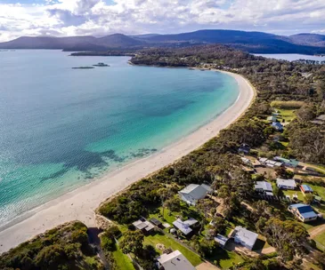 Tasmania's pristine coastline