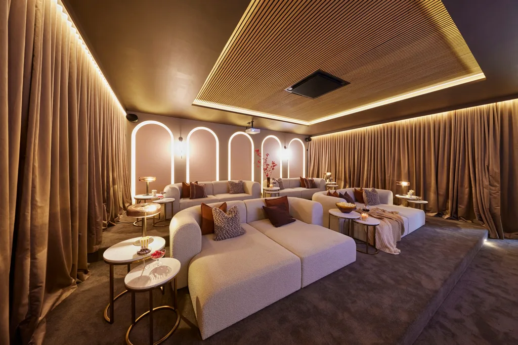 The Block Week 13 Clubhouses: Kristian Mimi movie room