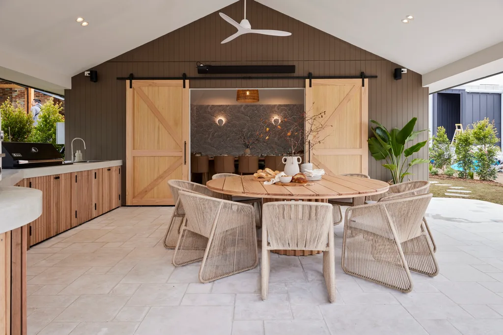 The Block Week 13 Clubhouses: Maddy Charlotte dining