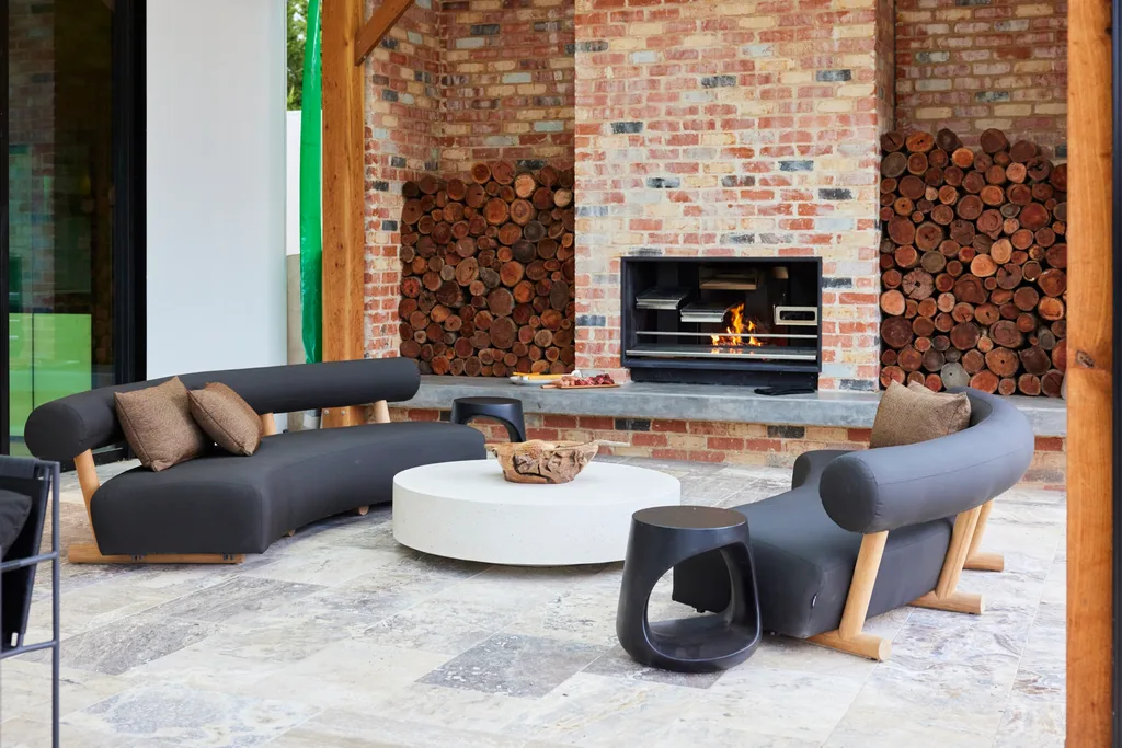 The Block Week 13 Clubhouses: Ricky Haydn Al fresco area