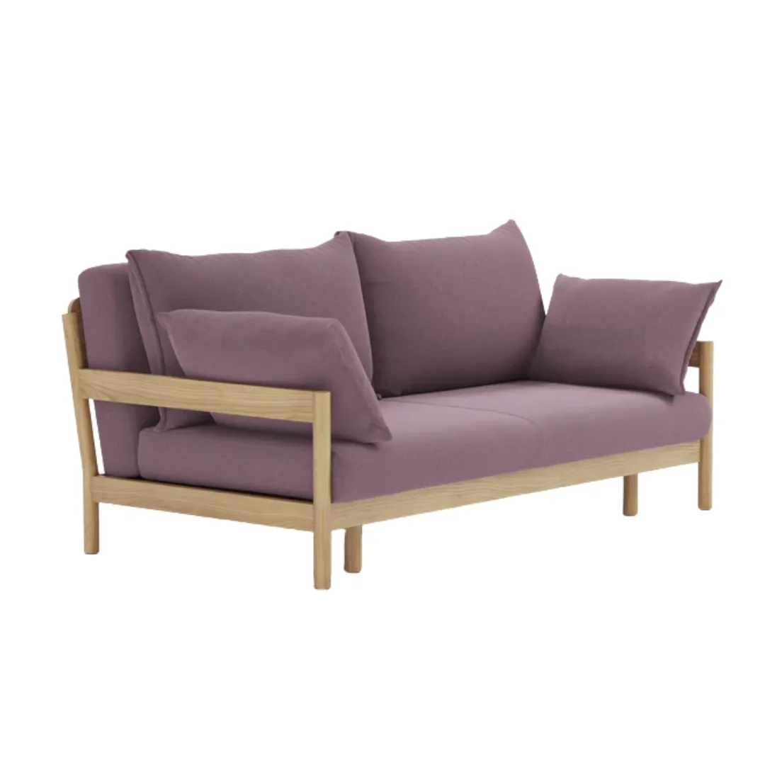 Slideaway Sofa Bed from Eva in Lilac