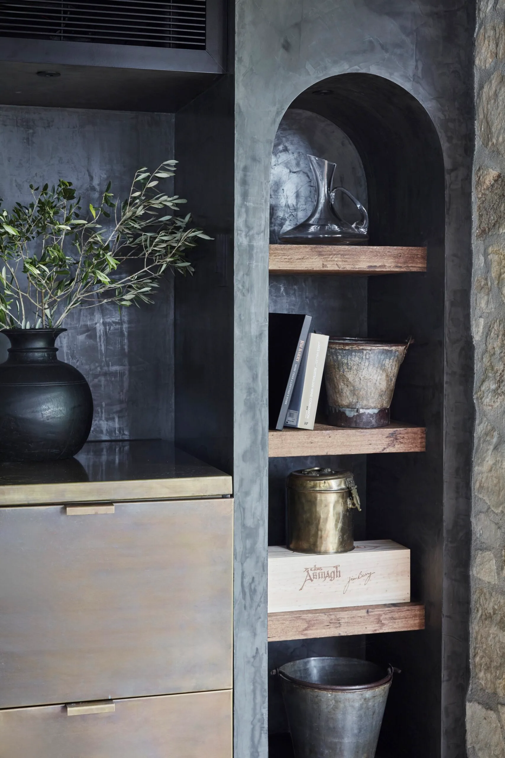 Hinterland home shelves