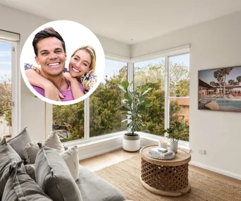 Jimmy Nicholson and Holly Kingston Bondi apartment