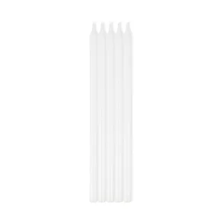 Taper candles 10 pack in White, Big W