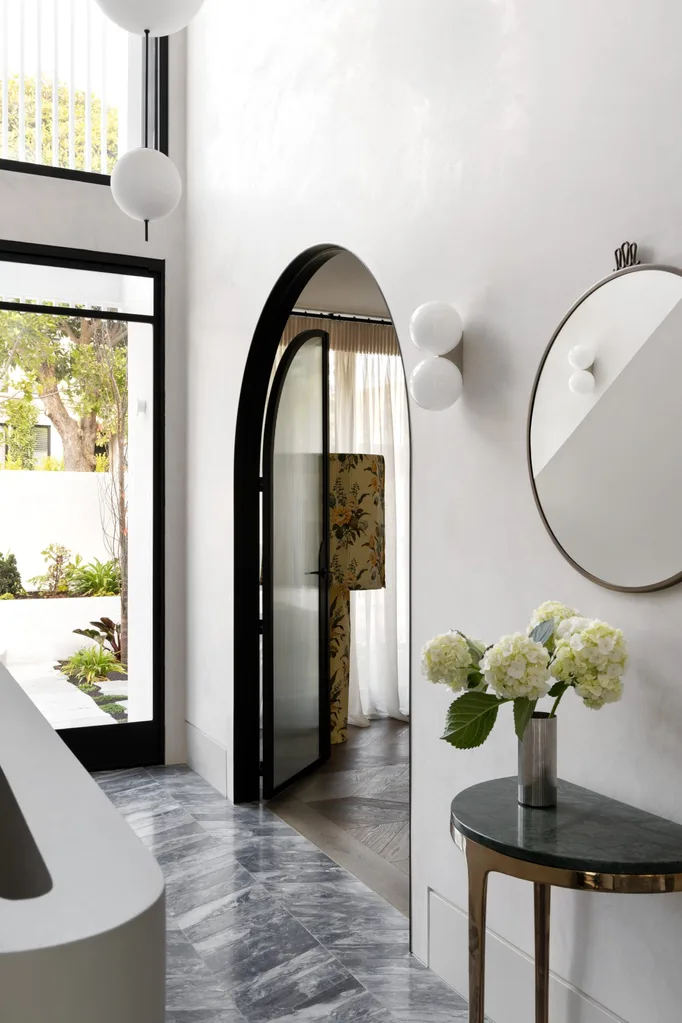 Arched doorway in Brahman Perera designed home