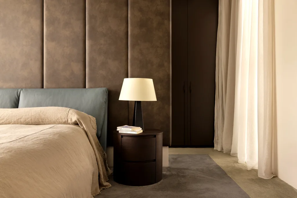 Bed in Brahman Perera designed home