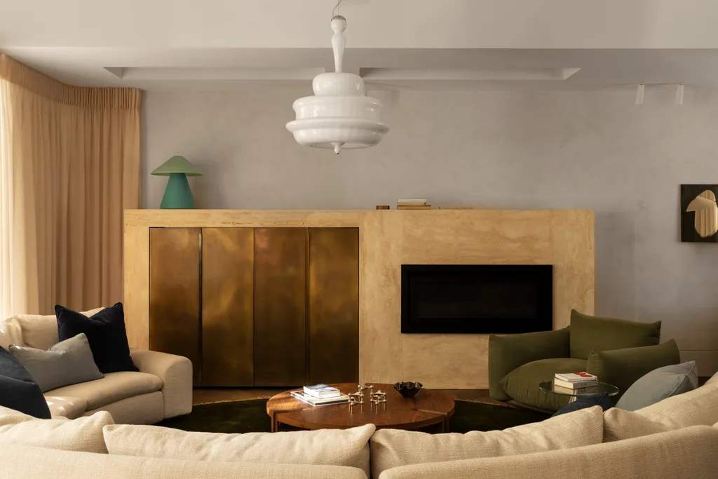 Living room in Brahman Perera designed home