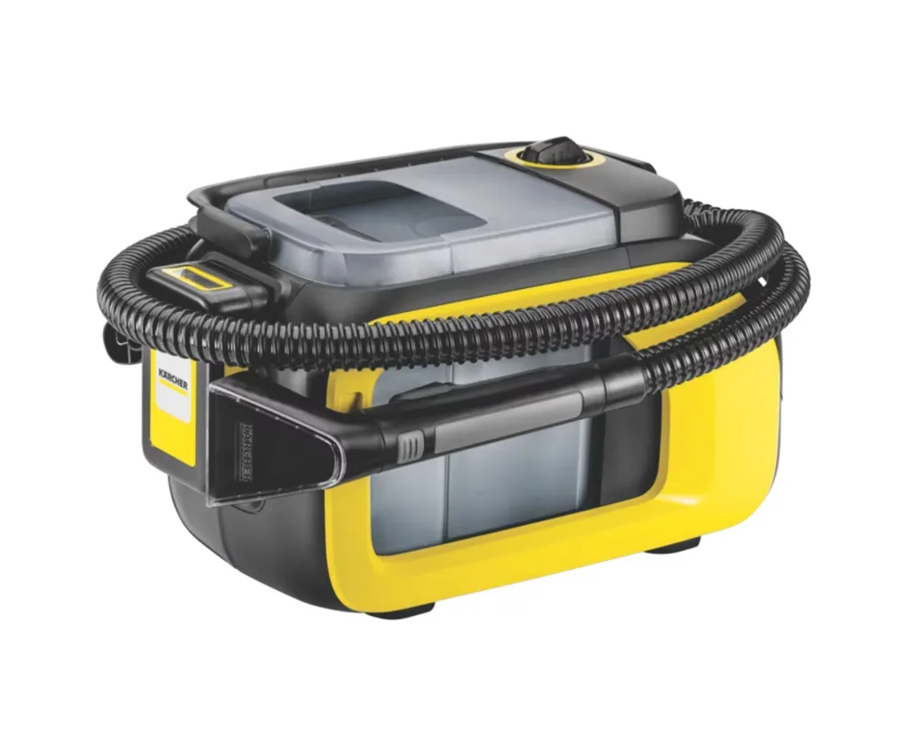 Karcher SE 3-18 Ultra Clean Compact Cordless Spot Cleaner.