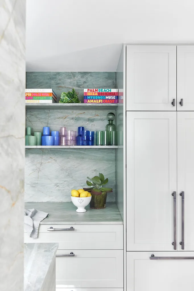 London terrace kitchen corner