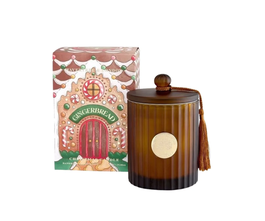 A gingerbread candle by Wavertree