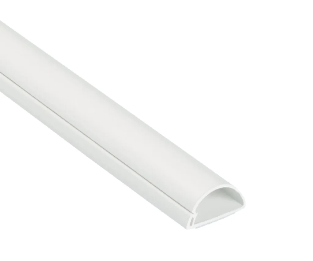 A white cable cover from Bunnings