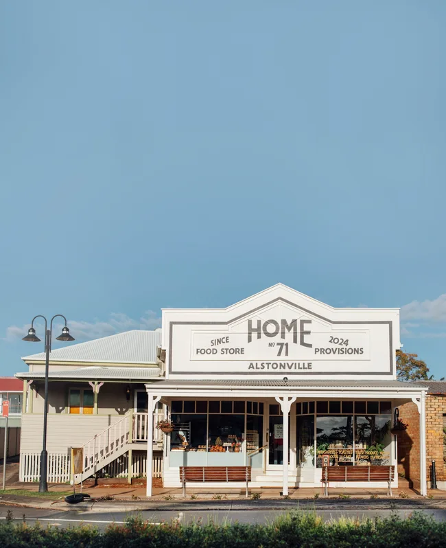 The fa&ccedil;ade of Home Alstonville.