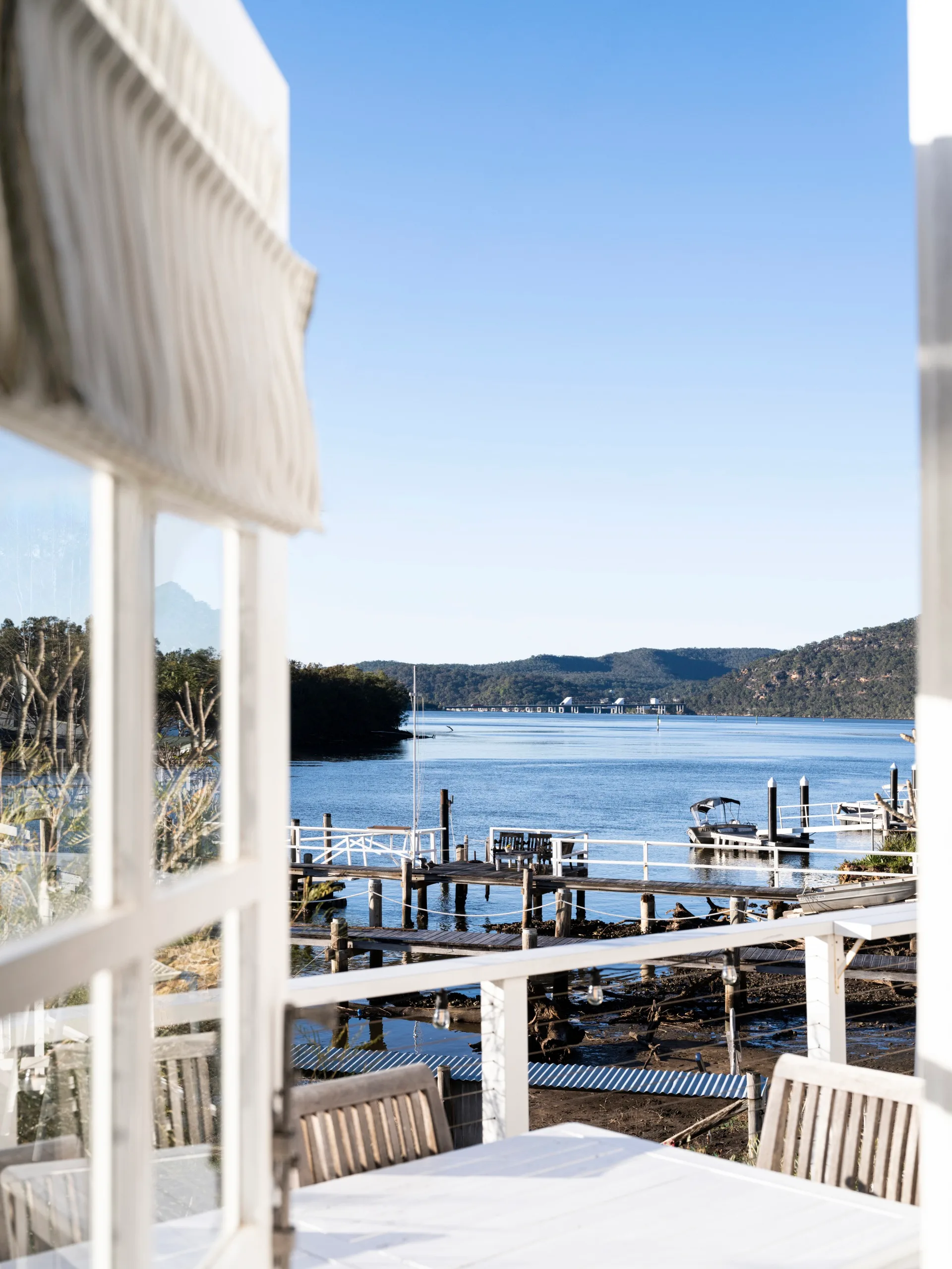 A view over the Hawkesbury rover from Margaret cottage