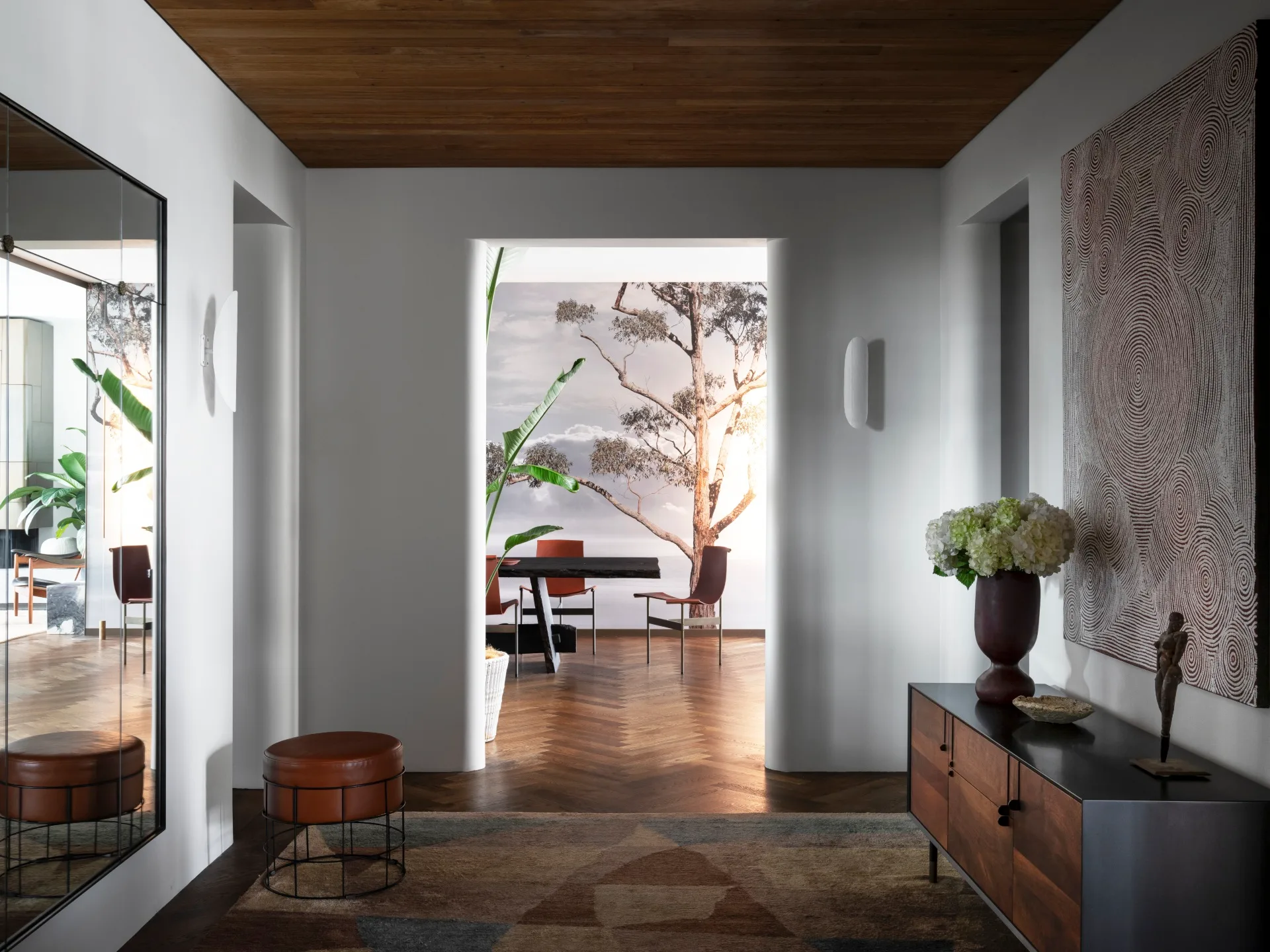 Illustration of Penthouse Apartment Minimalist Entryway Styles