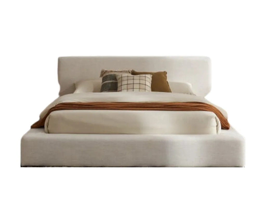 A cloud style bed frame from Castlery