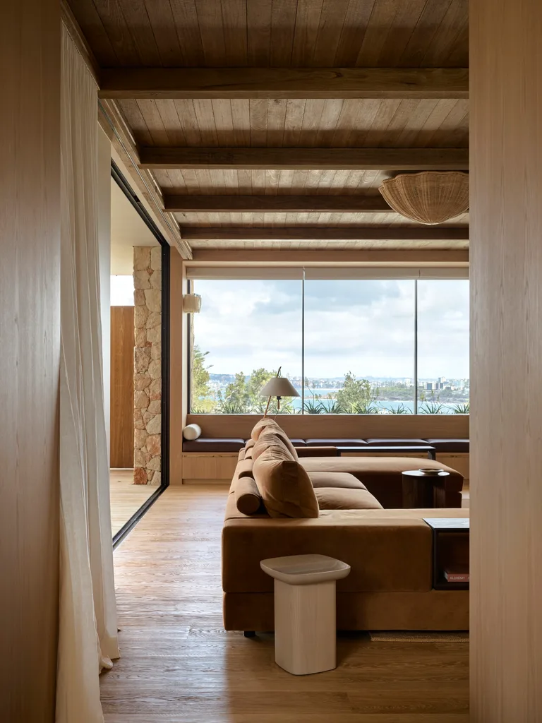 Coastal holiday home views