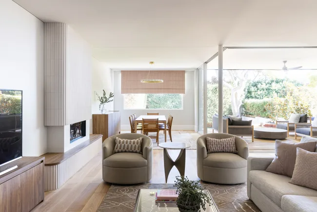 Contemporary home living room