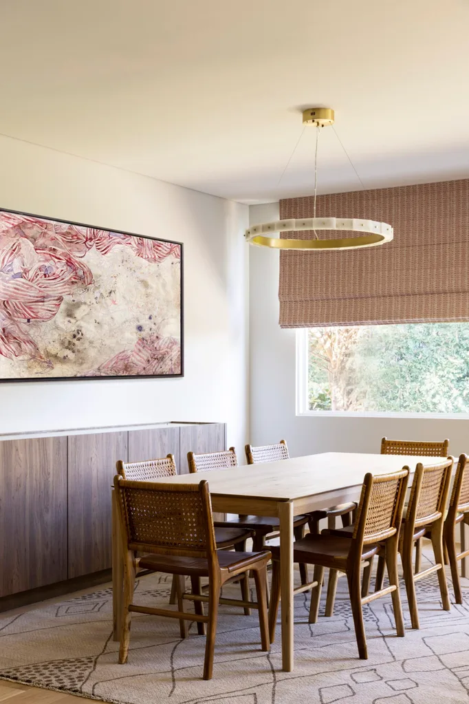 Contemporary home dining table