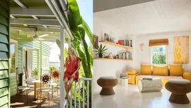 Lucy Folk&rsquo;s romantic weatherboard Queenslander offers a subtle Mediterranean vibe